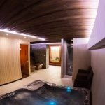 Wellness a sauna